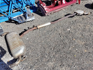 глушитель Infiniti QX50 P71A J55 2020, 2.0 л., бензин, АКПП, синий, внедорожник 5 дв., полный привод