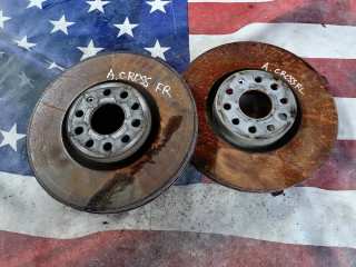 диск тормозной передний Volkswagen Atlas Cross Sport 1 поколение 2020, 2.0 л., бензин, АКПП, внедорожник 5 дв.