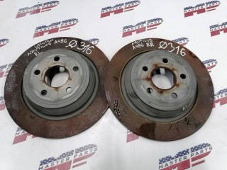 диск тормозной задний Lincoln Nautilus 1 поколение [рестайлинг] 2022, 2.0 л., бензин, АКПП, золотой, внедорожник 5 дв., передний привод