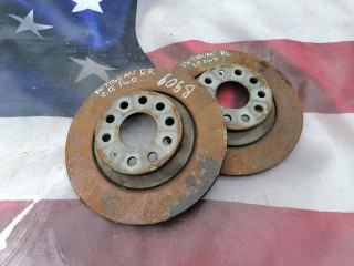 диск тормозной задний Volkswagen Tiguan 2 поколение 2018, 2.0 л., бензин, АКПП, внедорожник 5 дв.