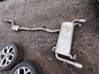 глушитель BMW X3 G01 2020, 2.0 л., B46 B20 B, бензин, АКПП, черный, внедорожник 5 дв., полный привод, 8487184, 8742740