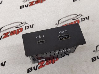 разъем AUX / USB Nissan Rogue T33 2022, 1.5 л., бензин, АКПП, черный, внедорожник 5 дв., передний привод, 284H36RA1A