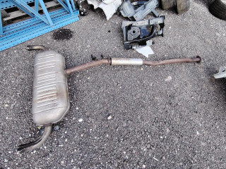 глушитель Infiniti QX50 P71A J55 2019, 2.0 л., бензин, АКПП, серый, внедорожник 5 дв., полный привод