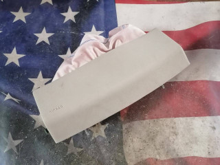 подушка безопасности коленная Ford Edge 2 поколение CD539 [рестайлинг] 2019, 2.0 л., бензин, АКПП, внедорожник 5 дв.