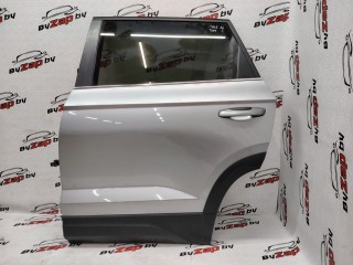 дверь задняя левая Volkswagen Taos 1 поколение 2024, 1.5 л., бензин, АКПП, серый, внедорожник 5 дв., передний привод