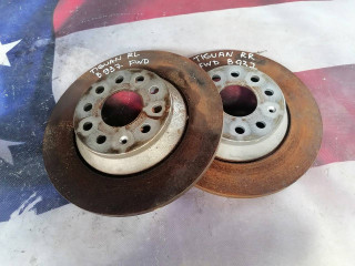 диск тормозной задний Volkswagen Tiguan 2 поколение 2019, 2.0 л., бензин, АКПП, внедорожник 5 дв.