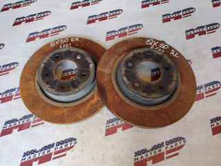 диск тормозной задний Infiniti QX50 P71A J55 2020, 2.0 л., бензин, АКПП, белая, внедорожник 5 дв., передний привод