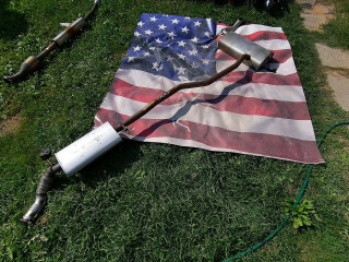 глушитель Chevrolet Trax 2 поколение 2023, 1.2 л., бензин, АКПП, внедорожник 5 дв.