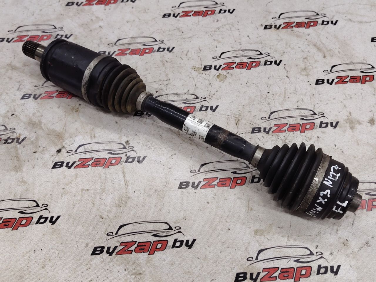 полуось передняя левая (приводной вал, ШРУС) BMW X3 G01 2020, 2.0 л., B46 B20 B, бензин, АКПП, черный, внедорожник 5 дв., полный привод, 8643183-06 - фото №1