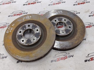 диск тормозной передний Infiniti QX50 P71A 2019, 2.0 л., бензин, АКПП, белый, внедорожник 5 дв., полный привод