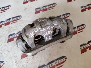 суппорт передний левый Acura TLX 2 поколение 2021, 2.0 л., бензин, АКПП, белая, седан, передний привод