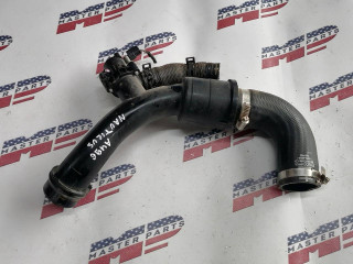 патрубок интеркулера Lincoln Nautilus 1 поколение [рестайлинг] 2022, 2.0 л., бензин, АКПП, золотой, внедорожник 5 дв., передний привод