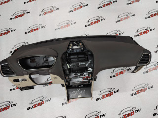 панель передняя салона (торпедо) Lincoln Nautilus 1 поколение 2019, 2.0 л., бензин, АКПП, синий, внедорожник 5 дв., передний привод