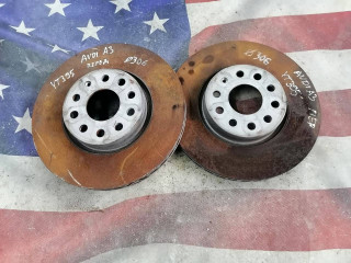 диск тормозной передний Audi A3 8Y 2023, 2.0 л., TFSI, бензин, АКПП, черный, седан, передний привод