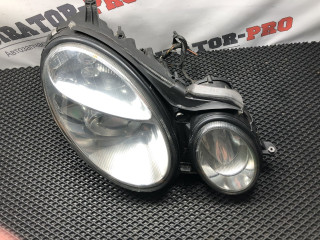 фара правая Mercedes-Benz E-Класс W211/S211 W211 2003, 1.8 л., M 271.941, бензин, АКПП, c185 melanitschwarz, универсал, правый руль, A2118201661, 2118201661, 5DF008279-50, 5DV008290-00, A2118690214, 2118690214