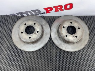 диски тормозные задние Mercedes-Benz C-Класс W203/S203/CL203 [рестайлинг] 2006, 3.5 л., M 272.960, бензин, АКПП, универсал, A2104231012, 2104231012