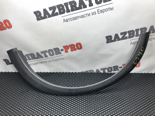 молдинг переднего левого крыла Volvo C30 1 поколение [рестайлинг] 2011, 1.6 л., D 4162 T, дизель, 6МКПП, 466 barents blue pearl, хетчбэк 3 дв., передний привод, правый руль, 31283124