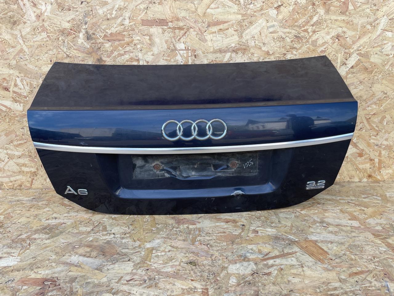крышка багажника (дверь 3-5) Audi A6 4F/C6 2004, 3.2 л., AUK, бензин, АКПП, седан, 4F5827755D - фото №1