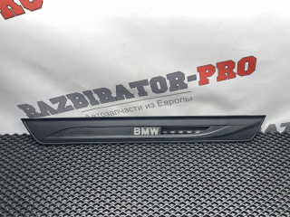 накладка на порог BMW 5 серия F07/F10/F11 F11 2010, 3.0 л., N57 D30 A, дизель, АКПП, универсал, 51477203601