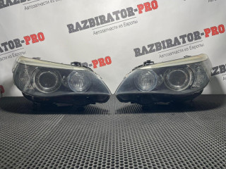 фара BMW 5 серия E60/E61 [рестайлинг] E60 2008, 2.0 л., N47 D20 A, дизель, АКПП, 354 titansilber metallic, седан, правый руль, 63127177729