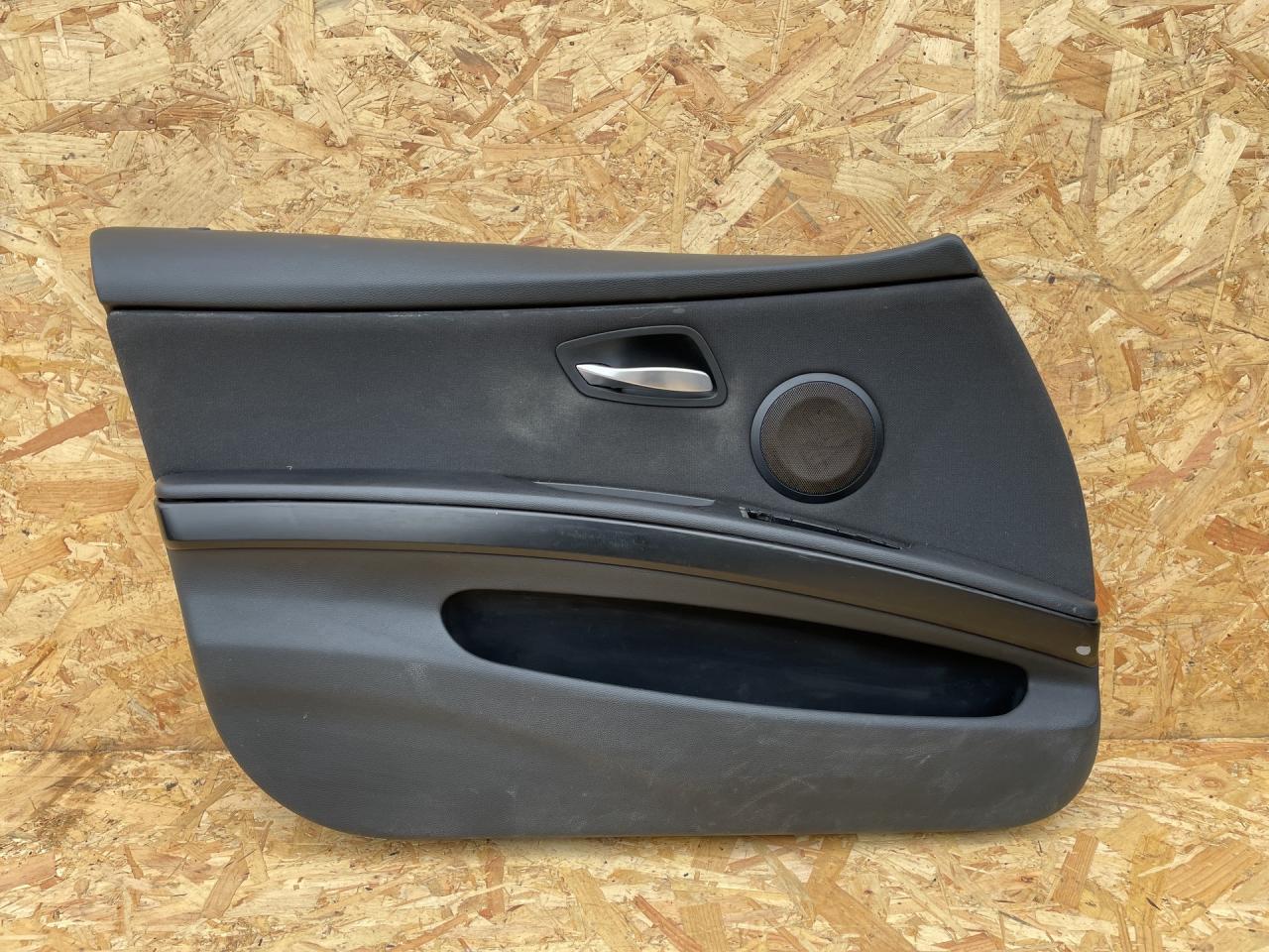 обшивка двери передняя левая BMW 3 серия E90/E91/E92/E93 2006, 2.0 л., N46 B20 B, бензин, МКПП, седан, 9545634 - фото №1