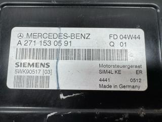блок управления двигателем Mercedes-Benz C-Класс W203/S203/CL203 [рестайлинг] W203.046 2005, 1.8 л., M 271.946, бензин, АКПП, седан