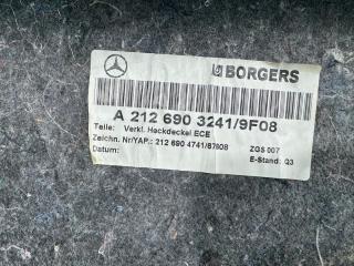 обшивка крышки багажника Mercedes-Benz E-Класс W212/S212/C207/A207 W212 2009, 2.1 л., OM 651.924, дизель, 6МКПП, 040, седан, задний привод, правый руль, A2126903241, 2126903241
