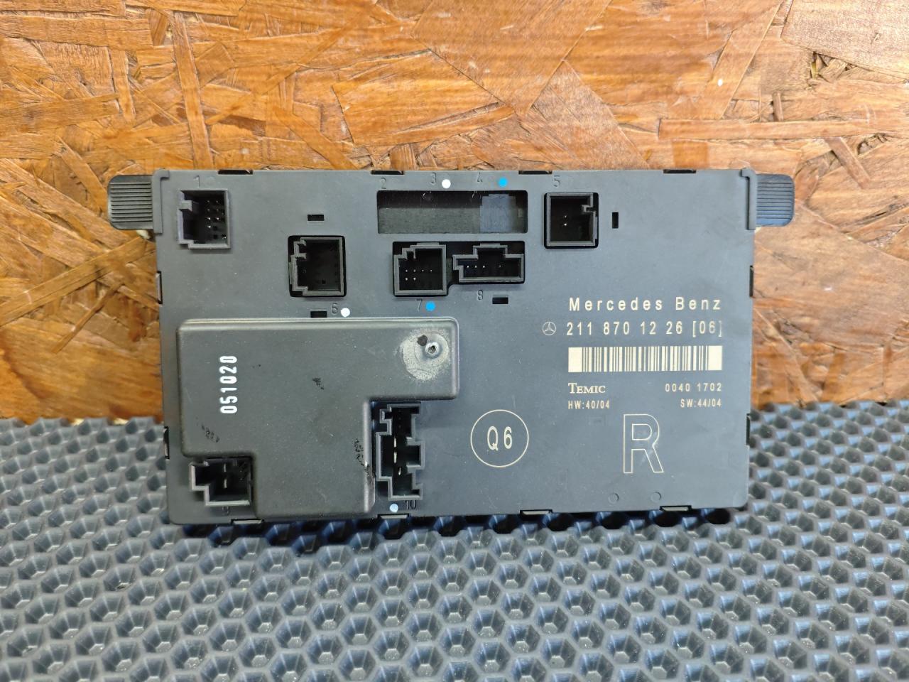 модуль управления двери Mercedes-Benz E-Класс W211/S211 2005, 3.0 л., M 272.944, бензин, АКПП, универсал - фото №1