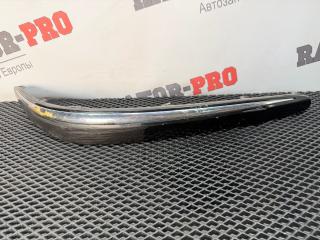 молдинг переднего бампера Mercedes-Benz E-Класс W211/S211 W211 2003, 1.8 л., M 271.941, бензин, АКПП, c185 melanitschwarz, универсал, правый руль, A2118800612, 2118800612