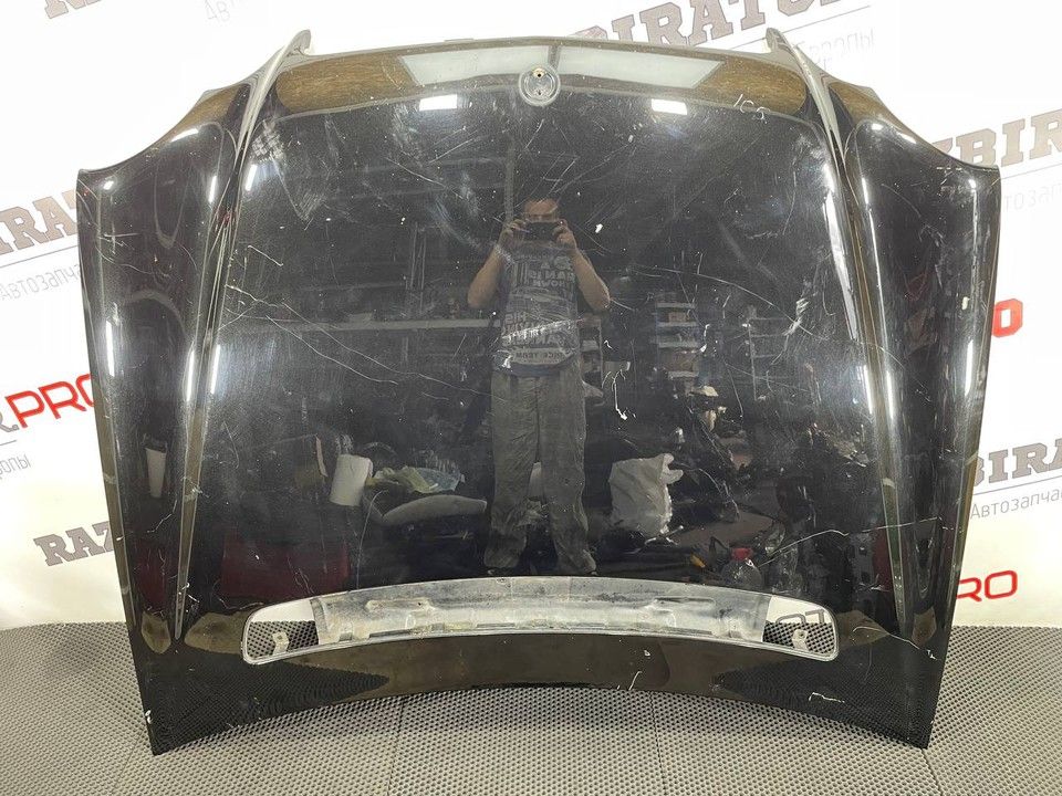 капот Mercedes-Benz C-Класс W203/S203/CL203 2002, 2.0 л., M 111.955, бензин, МКПП, купе, A2038800257 - фото №1