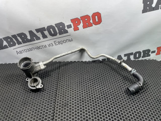 фланец (тройник) системы охлаждения Mercedes-Benz E-Класс W211/S211 W211 2003, 1.8 л., M 271.941, бензин, АКПП, c185 melanitschwarz, универсал, правый руль, A2712001156