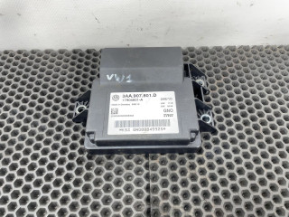 блок управления ручником Volkswagen Sharan 2 поколение 2011, 2.0 л., CFFB, дизель, 6МКПП, 2t, минивэн, передний привод, правый руль, 3AA907801D
