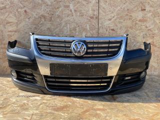 бампер передний Volkswagen CrossTouran 1 поколение [рестайлинг] 2007, 1.4 л., BMY, бензин, МКПП, минивэн, 1T0807221D