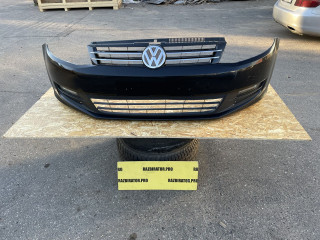 бампер передний Volkswagen Sharan 2 поколение 2011, 2.0 л., CFFB, дизель, 6МКПП, 2t, минивэн, передний привод, правый руль, 7N0807221A