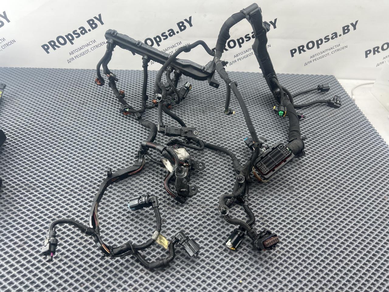 проводка двигателя Peugeot 3008 2 поколение 2019, 1.2 л., бензин, МКПП, передний привод, правый руль, 9800119980, 9819582380 - фото №1