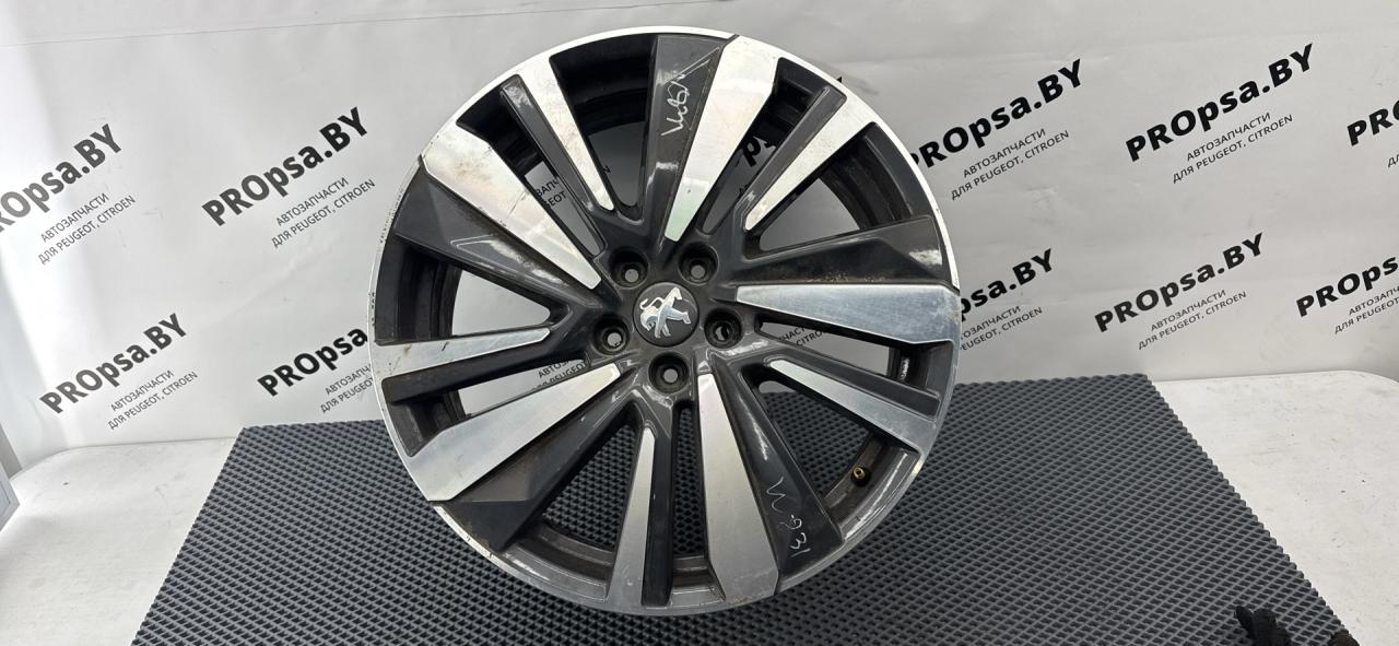 диск литой Peugeot 3008 2 поколение 2019, 1.2 л., бензин, МКПП, передний привод, правый руль - фото №1