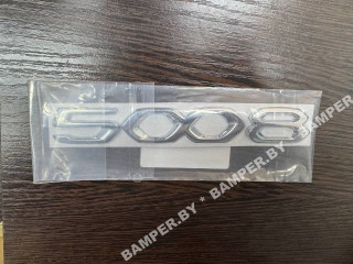 эмблема Peugeot 5008 2 поколение 2020, 98377915DX