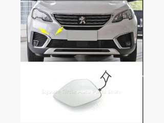 заглушка переднего бампера под крюк Peugeot 5008 2 поколение 2018, 1619191080