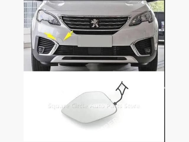 заглушка переднего бампера под крюк Peugeot 5008 2 поколение 2018, 1619191080 - фото №1