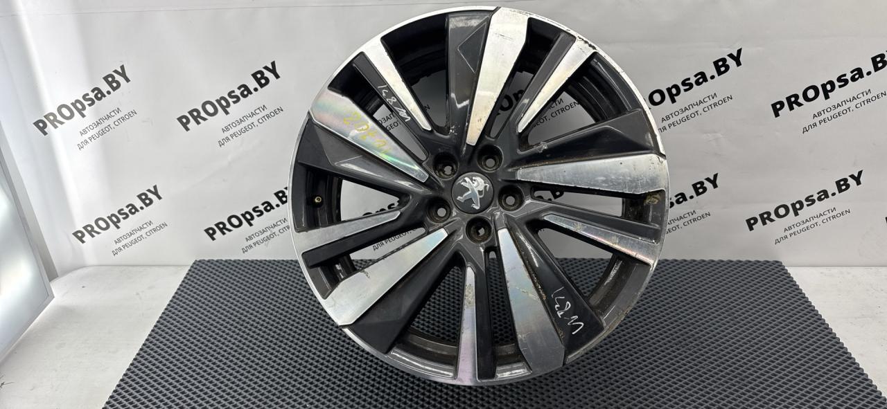 диск литой Peugeot 3008 2 поколение 2019, 1.2 л., бензин, МКПП, передний привод, правый руль - фото №1