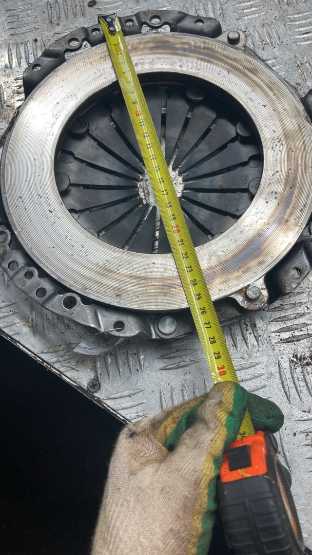 корзина сцепления Peugeot 806 1 поколение 1997, 2.1 л., дизель, МКПП, минивэн - фото №1