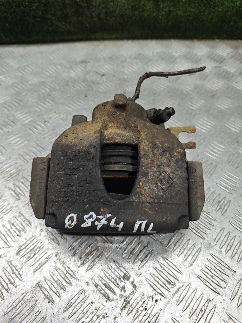 суппорт передний левый Renault Laguna 2 поколение 2002, 1.9 л., дизель, МКПП, хетчбэк 5 дв. - фото №1