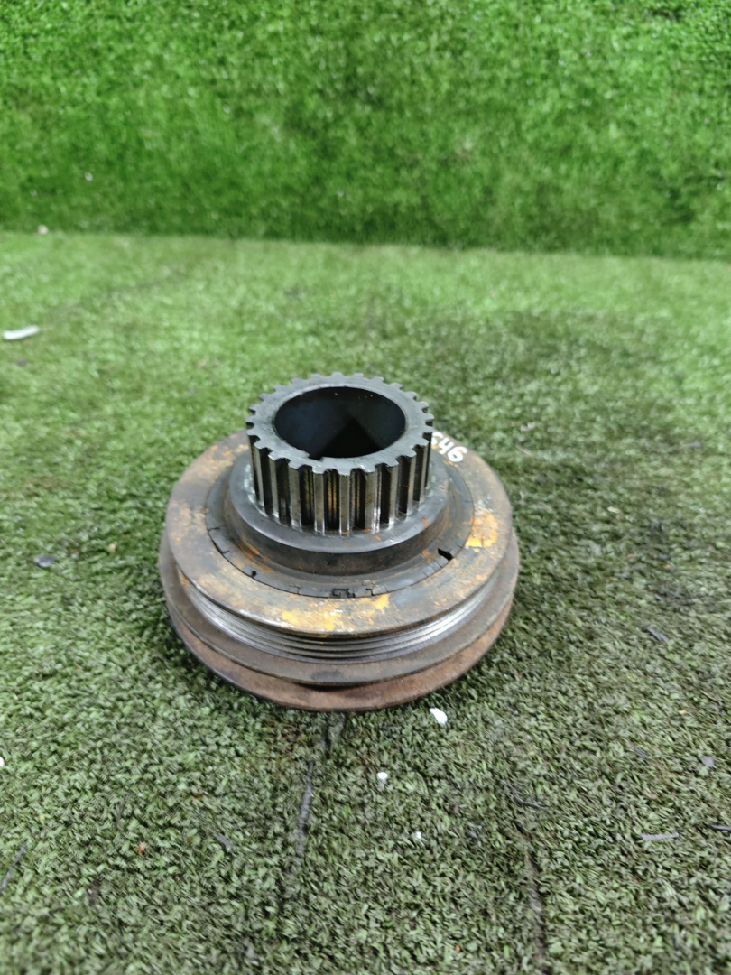 шкив коленвала Ford Transit 4 поколение 1991, 2.5 л., дизель, МКПП, микроавтобус - фото №1