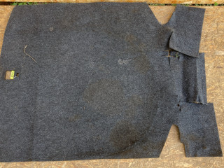 ковер багажника Skoda Fabia 1 поколение [рестайлинг] 2007, 1.2 л., бензин, МКПП, седан