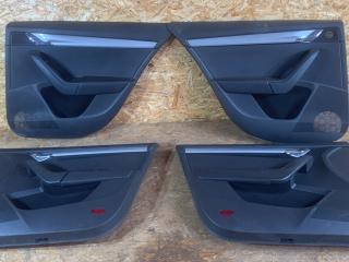 Обшивка двери (комплект) Skoda Octavia 3 поколение (A7) 2013, 1.8 л., бензин, МКПП, лифтбэк, 19701545201, 19701546201, 19701546101, 19701545101