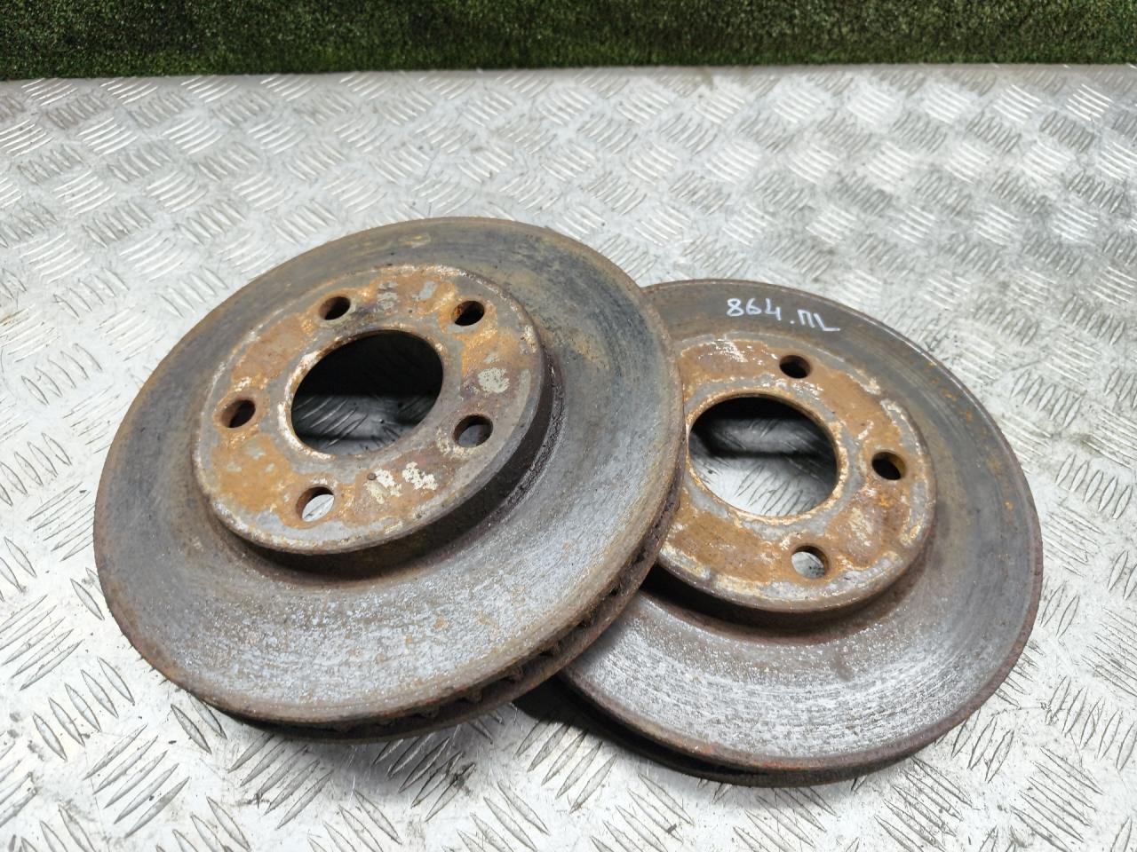 диски тормозные (комплект) Opel Sintra 1 поколение 1999, 2.2 л., бензин, МКПП, минивэн - фото №1