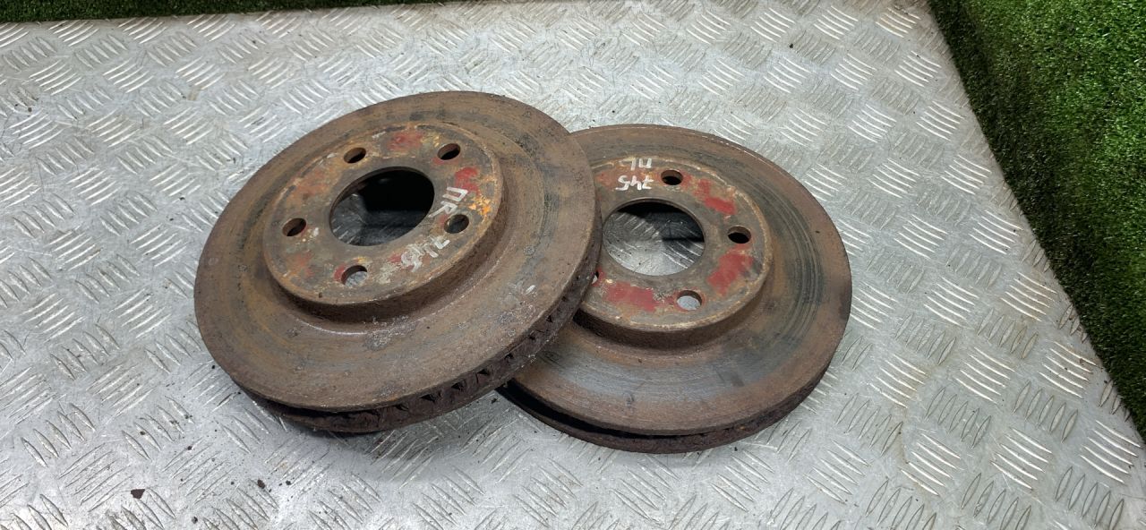 диск тормозной передний Opel Sintra 1 поколение 1998, 2.2 л., Y 22 DTH, дизель, МКПП, минивэн - фото №1