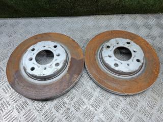 диски тормозные (комплект) Honda Accord 6 поколение 2001, 1.8 л., бензин, МКПП, седан