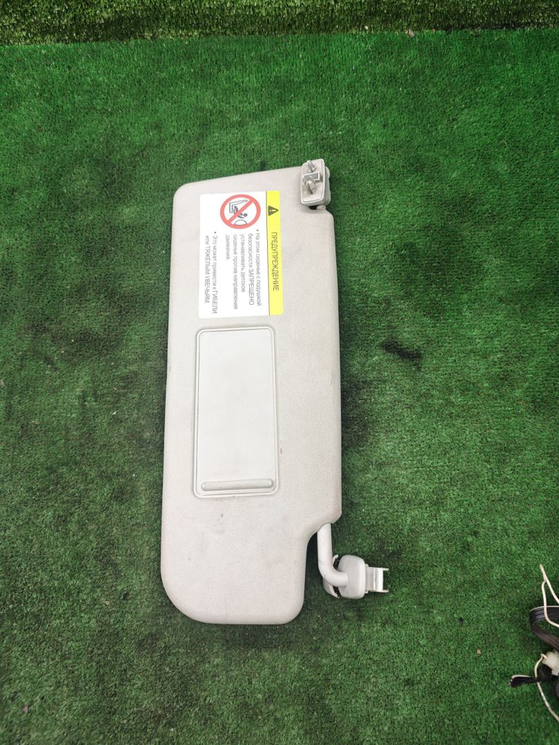 козырек солнцезащитный Volkswagen Polo Sedan 1 поколение 2015, 1.6 л., МКПП, седан - фото №1