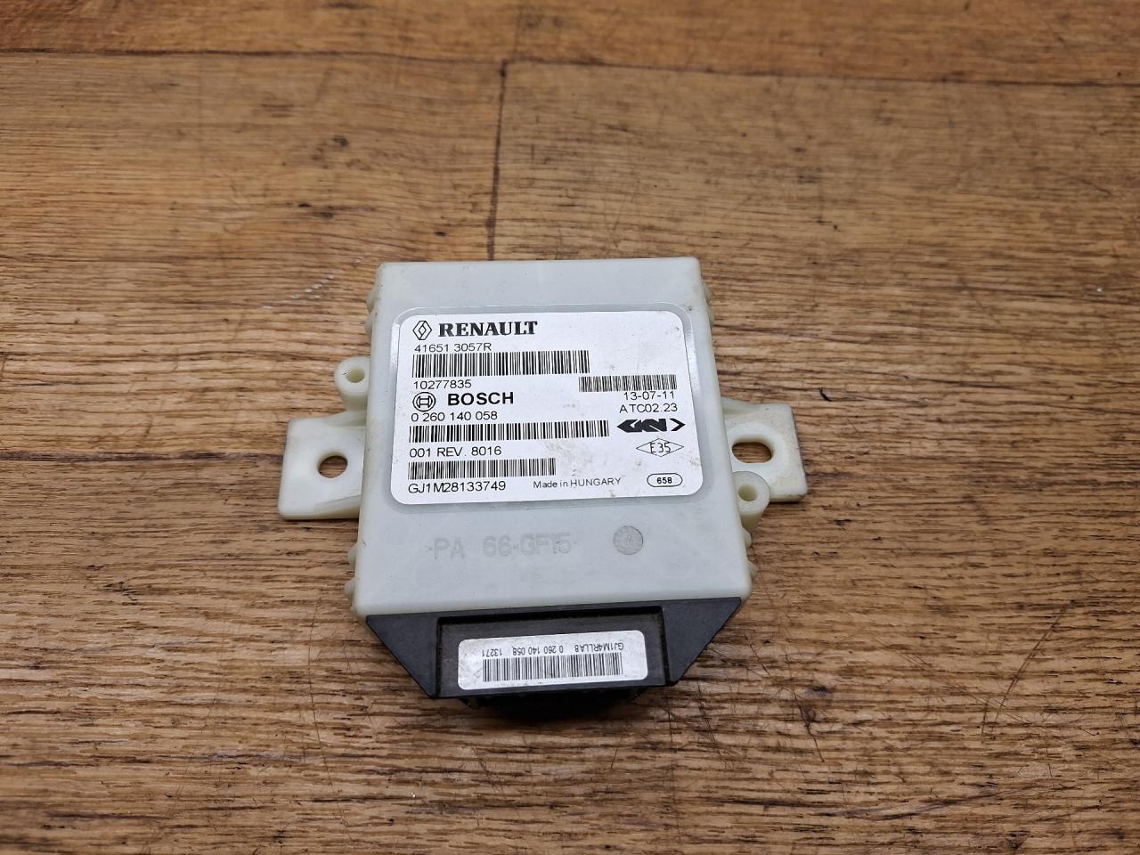 блок управления (другие) Renault Duster 1 поколение 2014, 2.0 л., F4R 400, бензин, МКПП, внедорожник 5 дв., полный привод, 0260140058 - фото №1